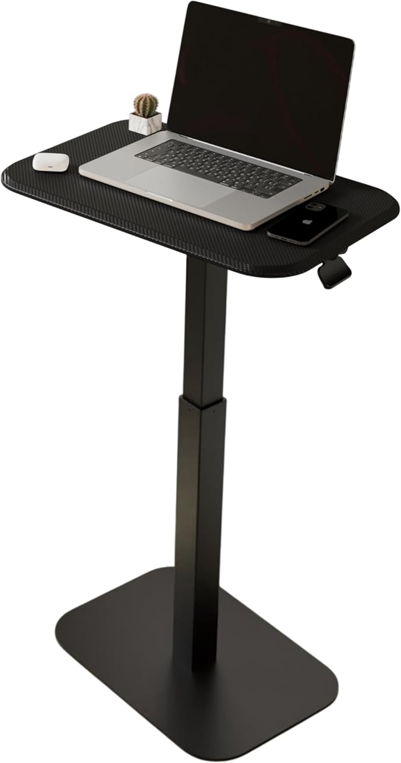 ERGOHOME™ ELEVANCE TABLE™- (Black Base Carbon Black Top)