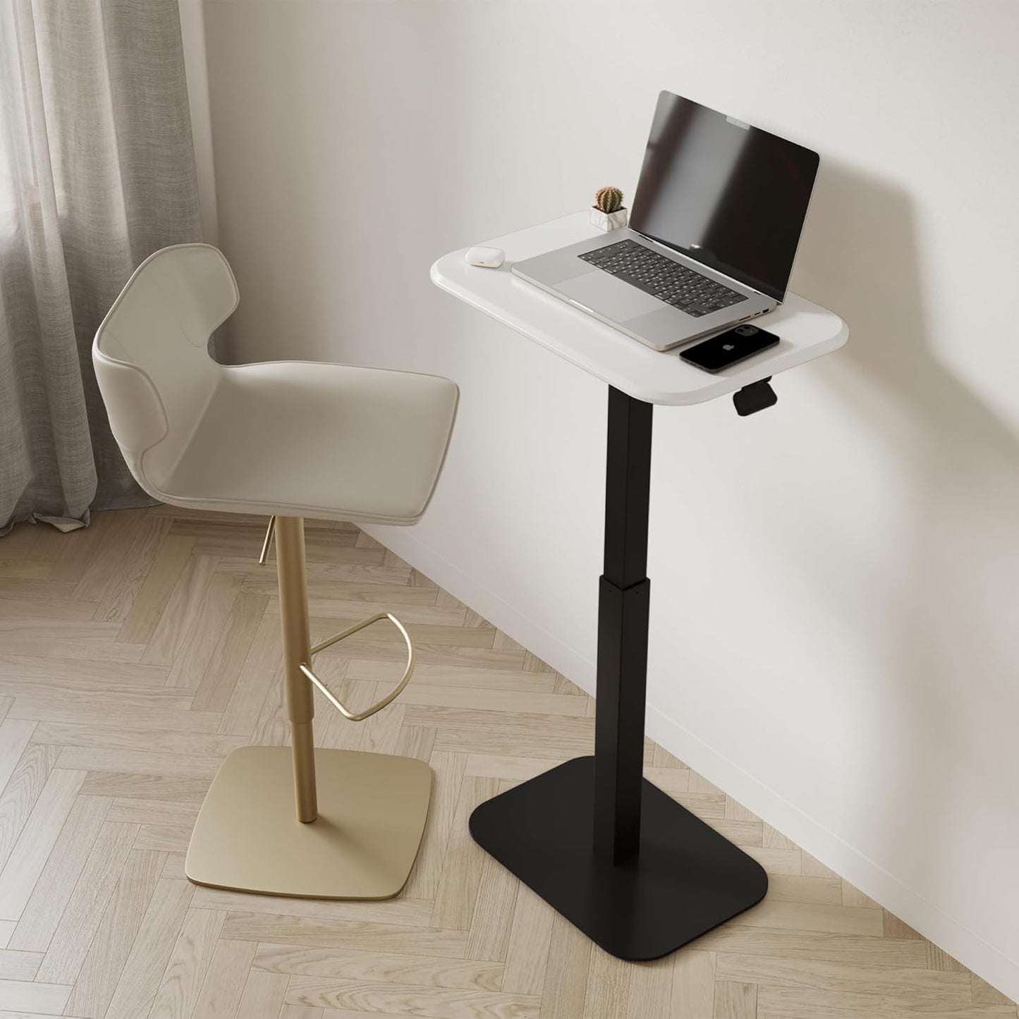 Ergohome™ ELEVANCE Table™- (Black Base Cloud Top)