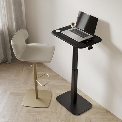 ERGOHOME™ ELEVANCE TABLE™- (Black Base Carbon Black Top)