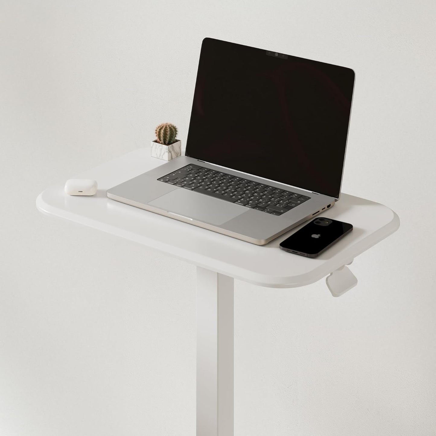 Ergohome™ ELEVANCE Table™- White Base Cloud White Top
