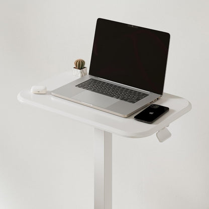 Ergohome™ ELEVANCE Table™- White Base Cloud White Top