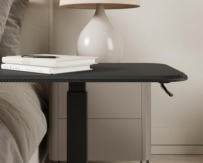 ERGOHOME™ ELEVANCE TABLE™- (Black Base Carbon Black Top)