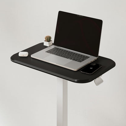Ergohome™ ELEVANCE Table™- (White Base Carbon Top)