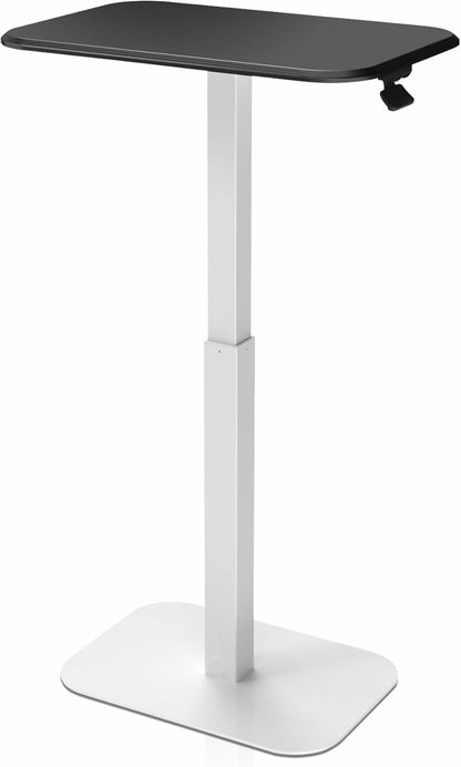 Ergohome™ ELEVANCE Table™- (White Base Carbon Top)