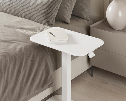 Ergohome™ ELEVANCE Table™- White Base Cloud White Top