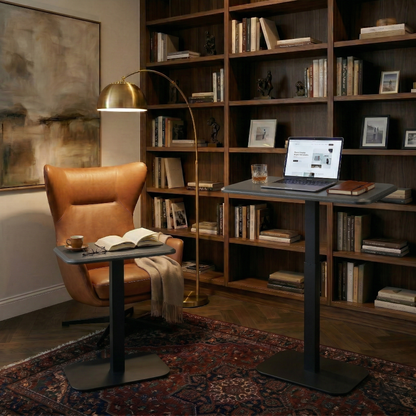 Ergohome™ ELEVANCE Table™ - (Black Base, Carbon Black Top)