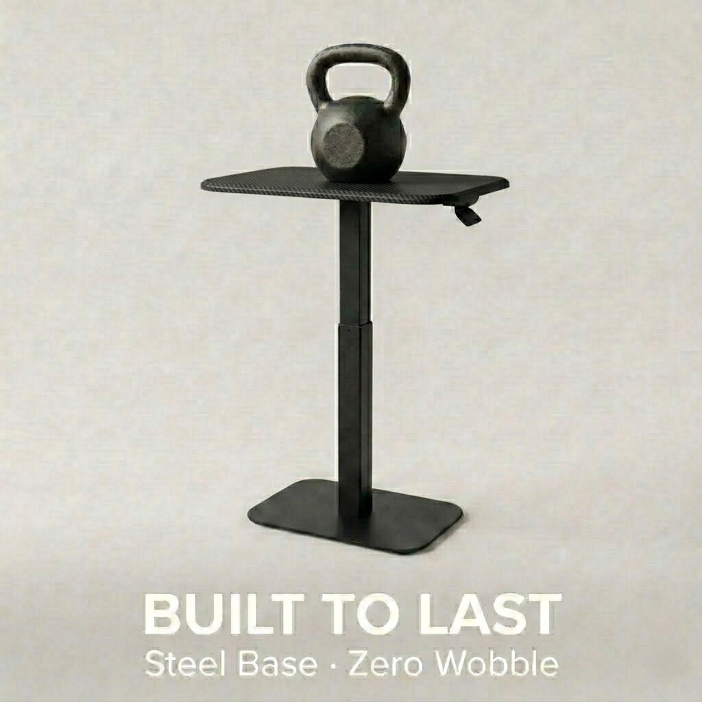 Ergohome™ ELEVANCE Table™ - (Black Base, Carbon Black Top)