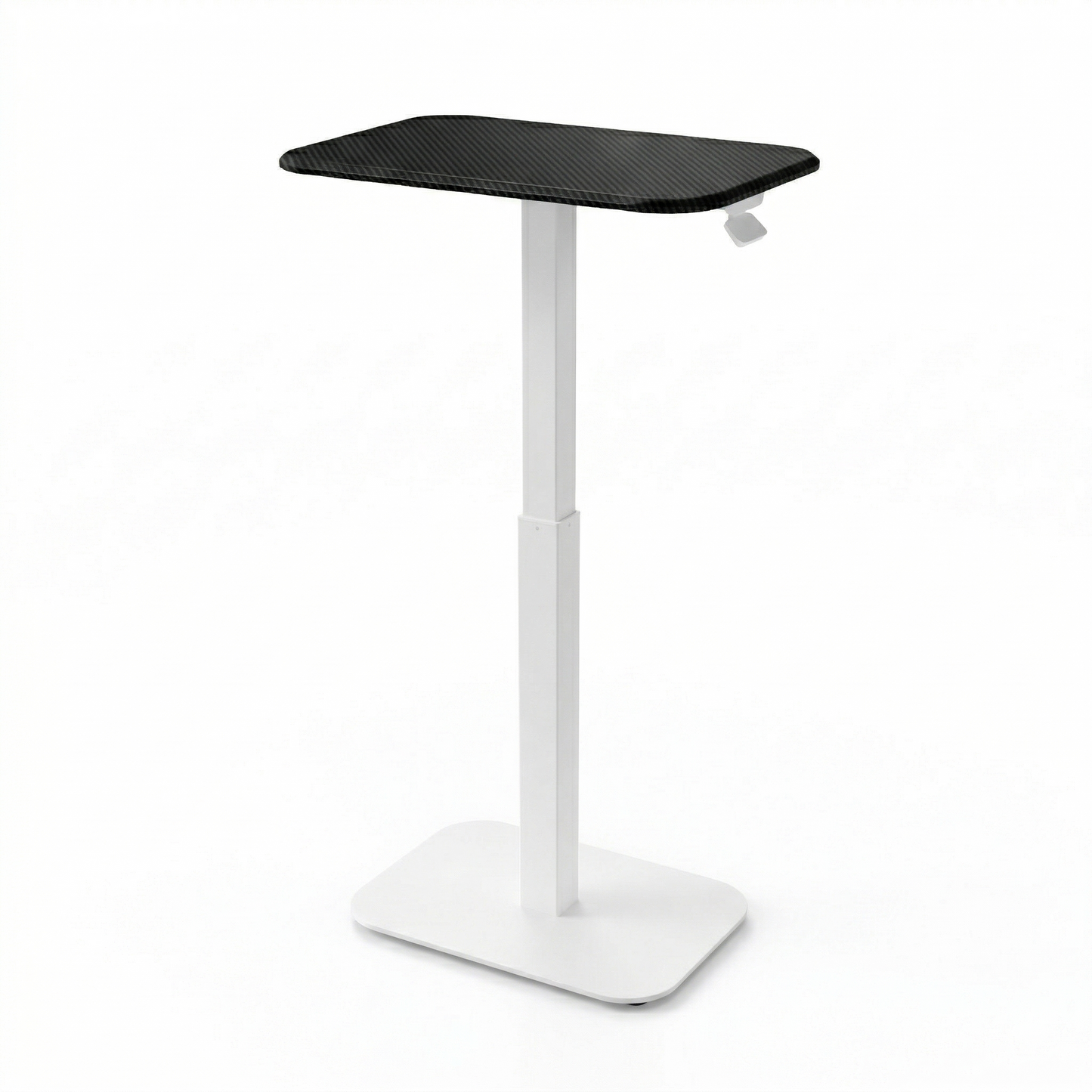 Ergohome™ ELEVANCE Table™ - (White Base, Carbon Black Top)