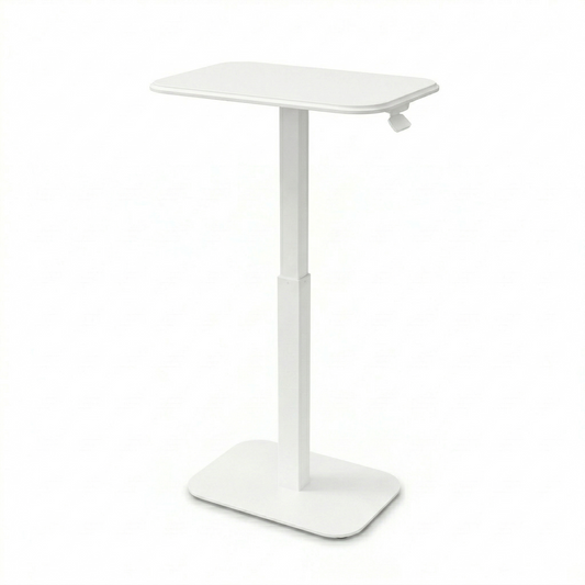 Ergohome™ ELEVANCE Table™ - (White Base, Cloud White Top)